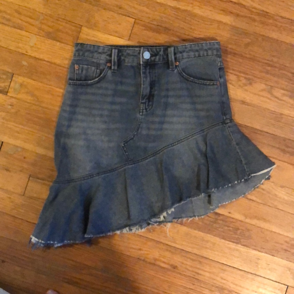 BDG jean skirt